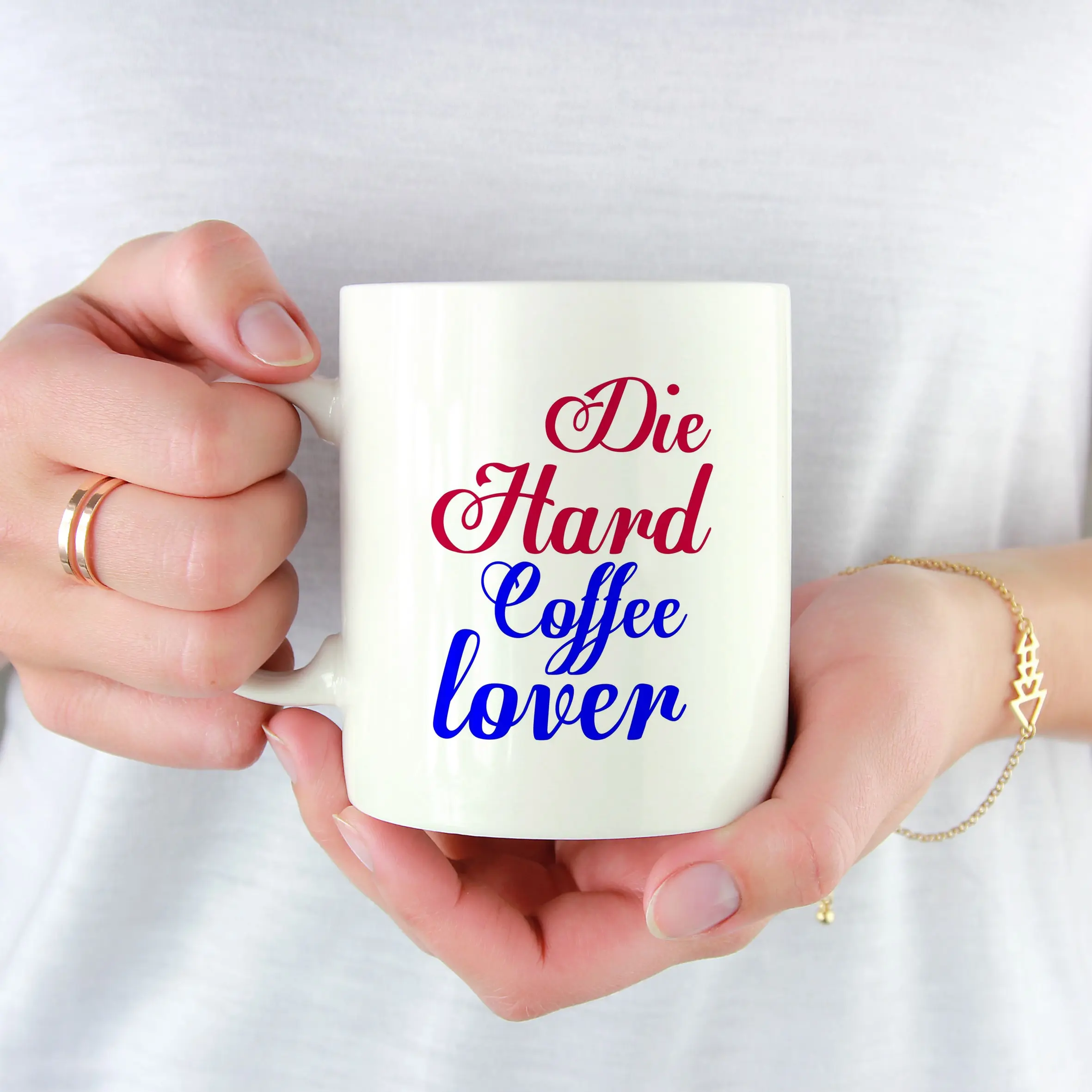 Die Hard Coffee Lover 350ml Ceramic Coffee Mug - Perfect Gift for Coffee Enthusiasts - Image 3